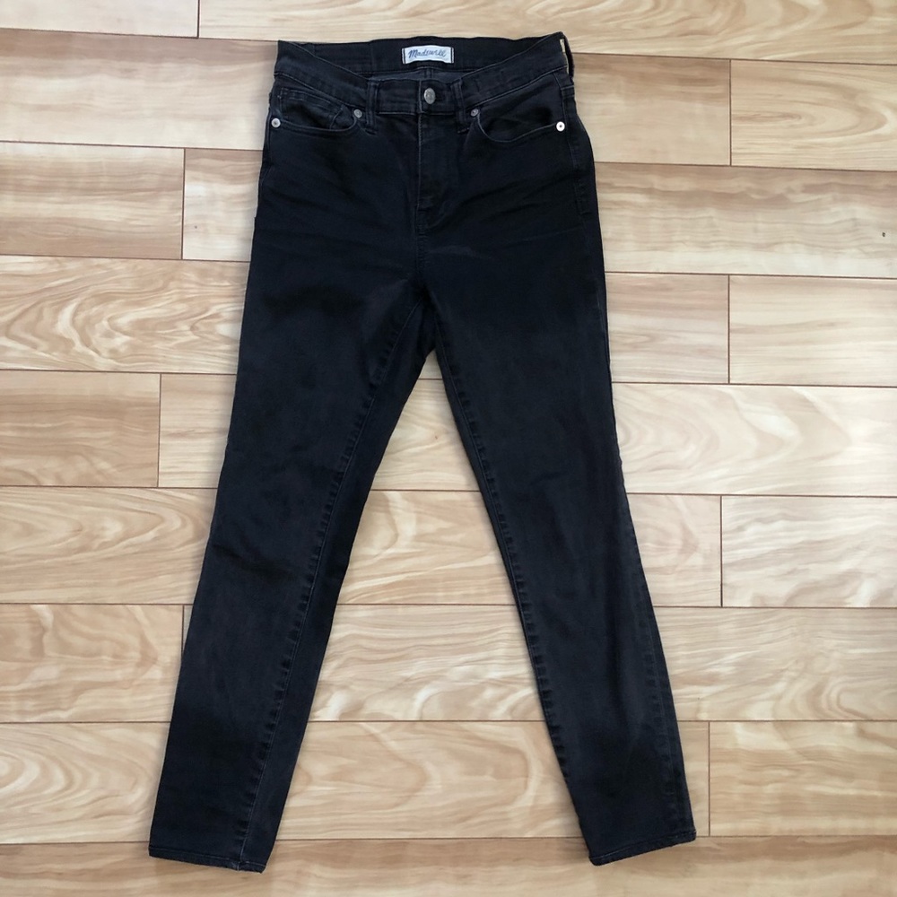 Madewell high riser skinny